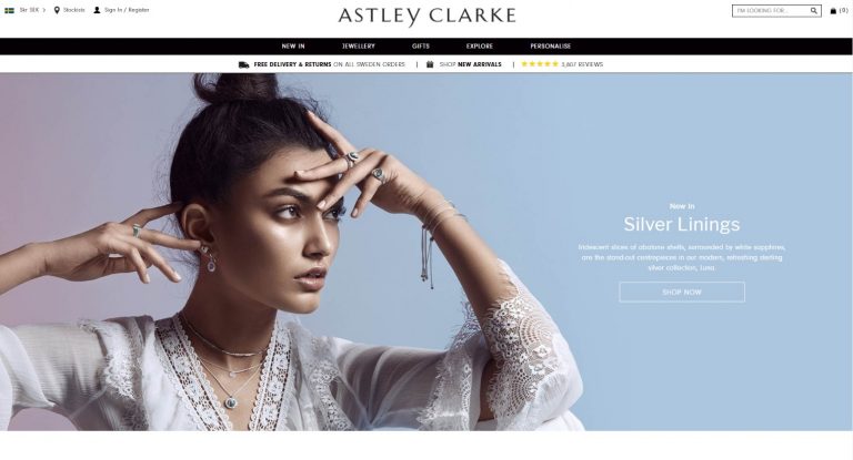 Best Jewelry Website Design Examples in 2022 | Weblium