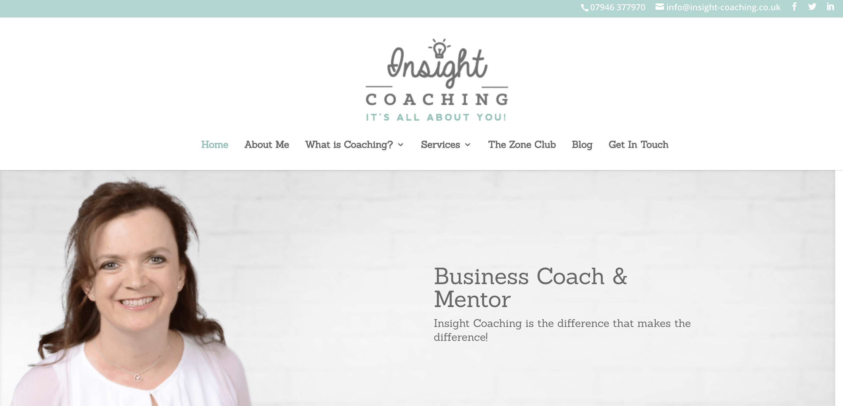 Coach - Home Page