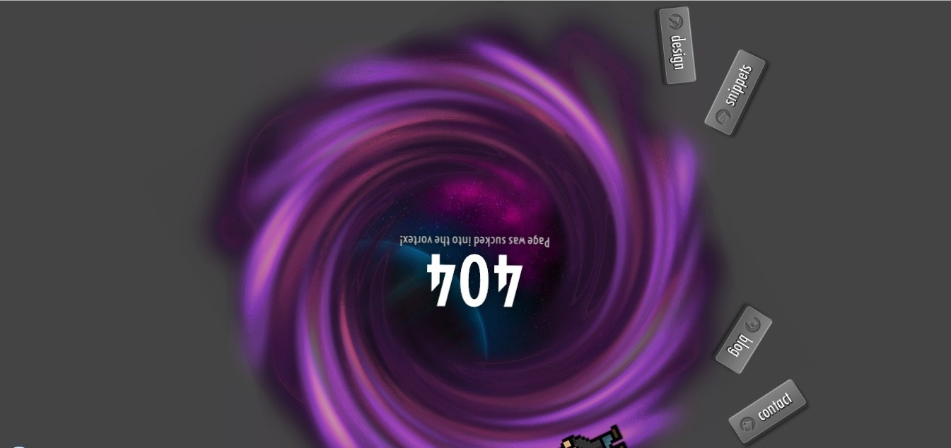 Hugoware: the best interactive graphics 404 page