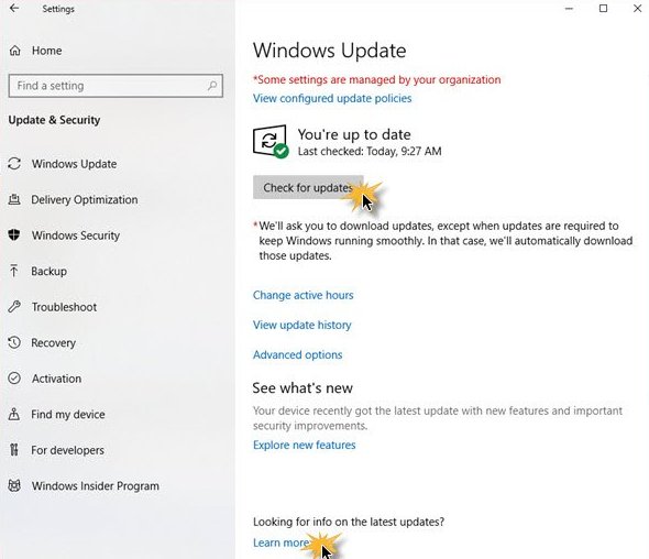 Method 6: Check for Windows updates - weblium blog