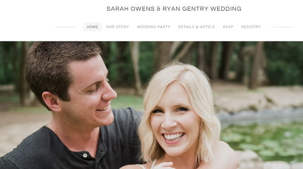 weebly wedding website examples - weblium blog