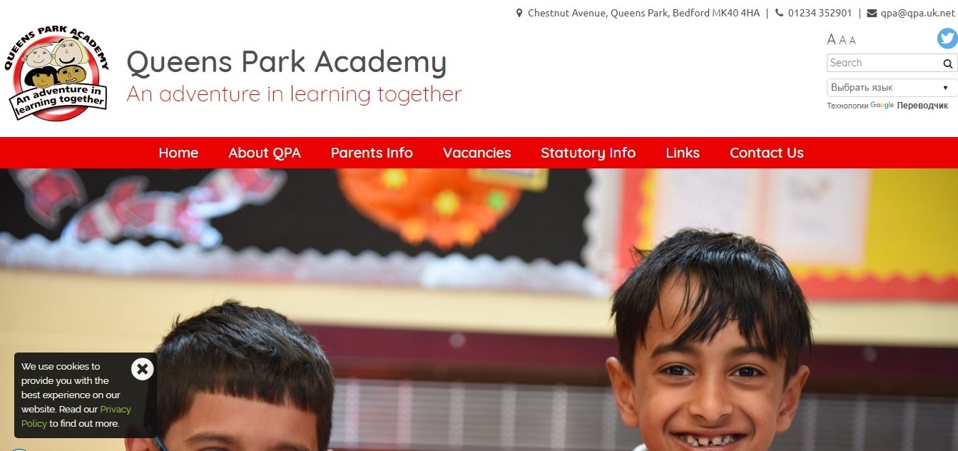 school website examples - weblium blog