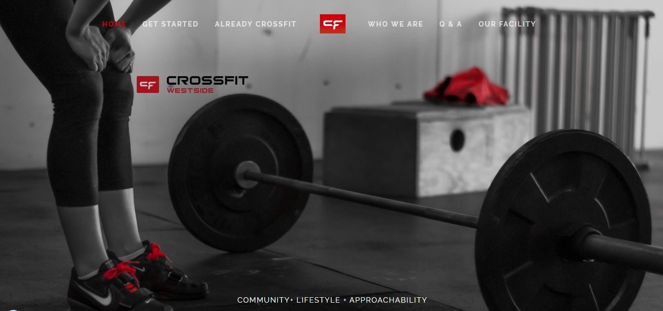 best fitness website examples - weblium blog