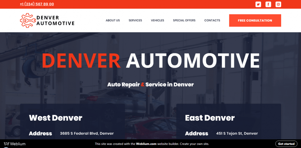 Automotive Website Design 🚘: 10 Best Examples | Weblium