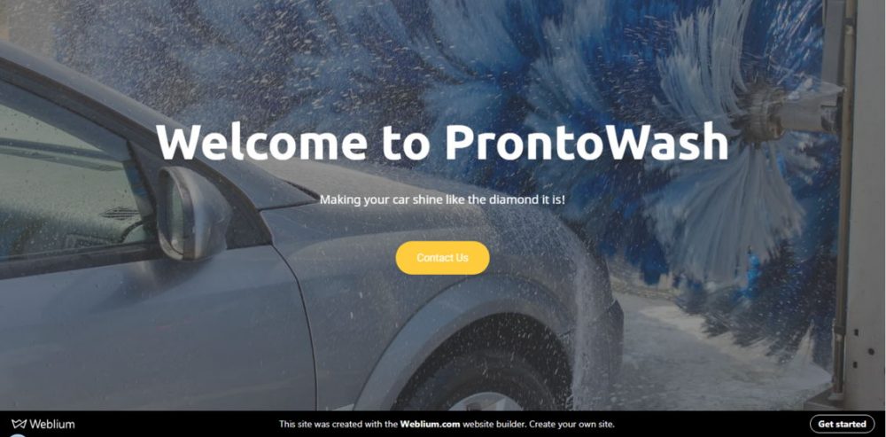  ProntoWash - car wash template