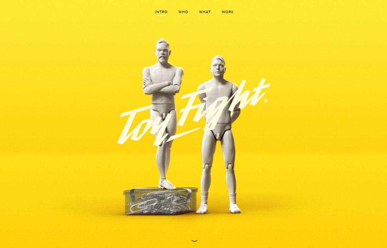 Toy Fight Creative agency - weblium