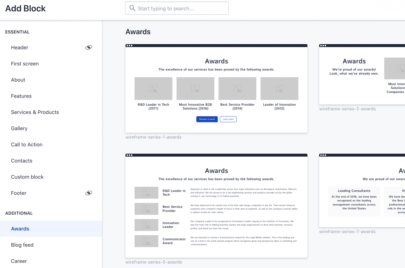 business plan portfolio template