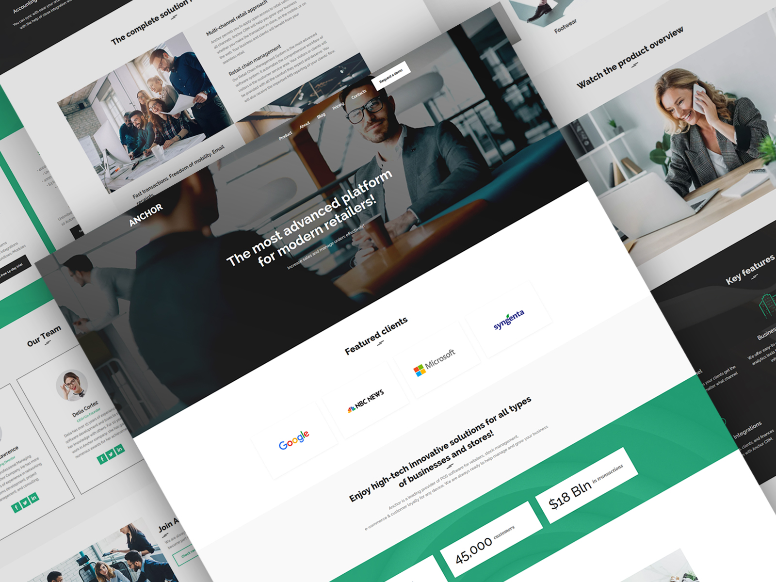 Corporate Templates Weblium