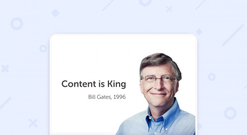 content is king