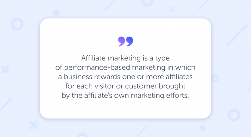 what's affiliate marketing