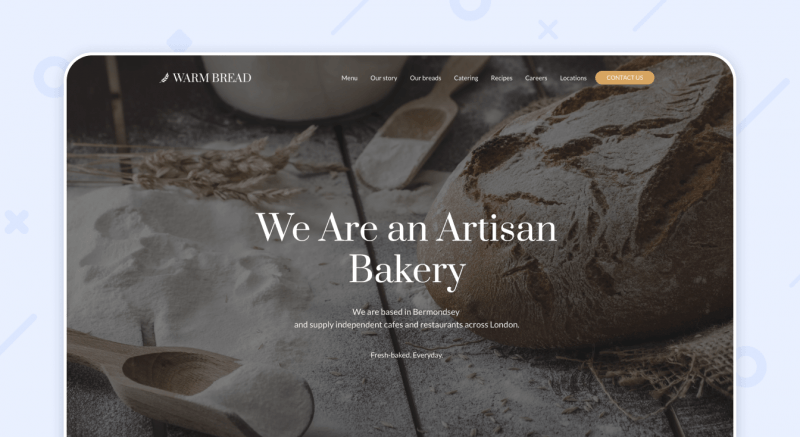 Bakery Website Template