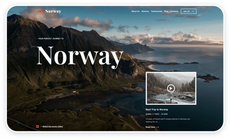 Travel Template Norway