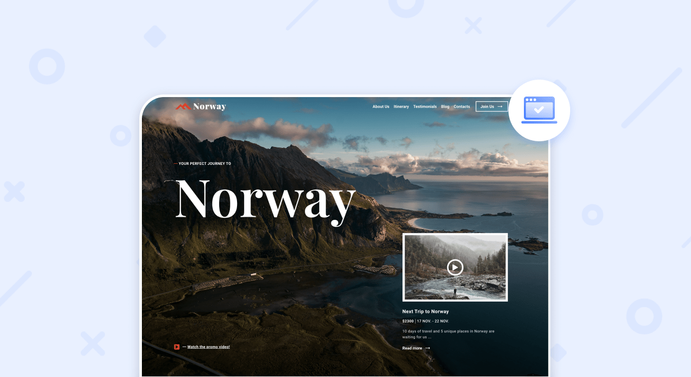 Travel Website Templates & Examples