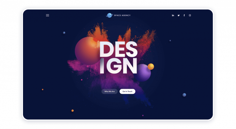 Design Agency Website Template