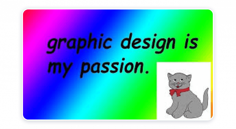 Graphic design is my passion meme