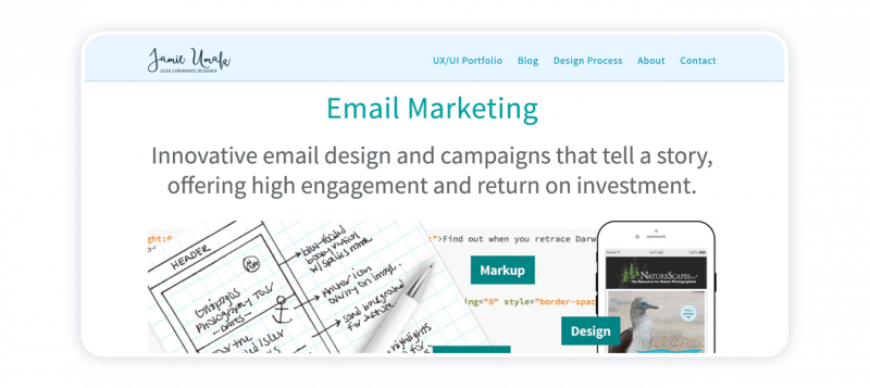 Effective Marketing Portfolio email-marketer