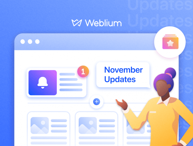 November product updates