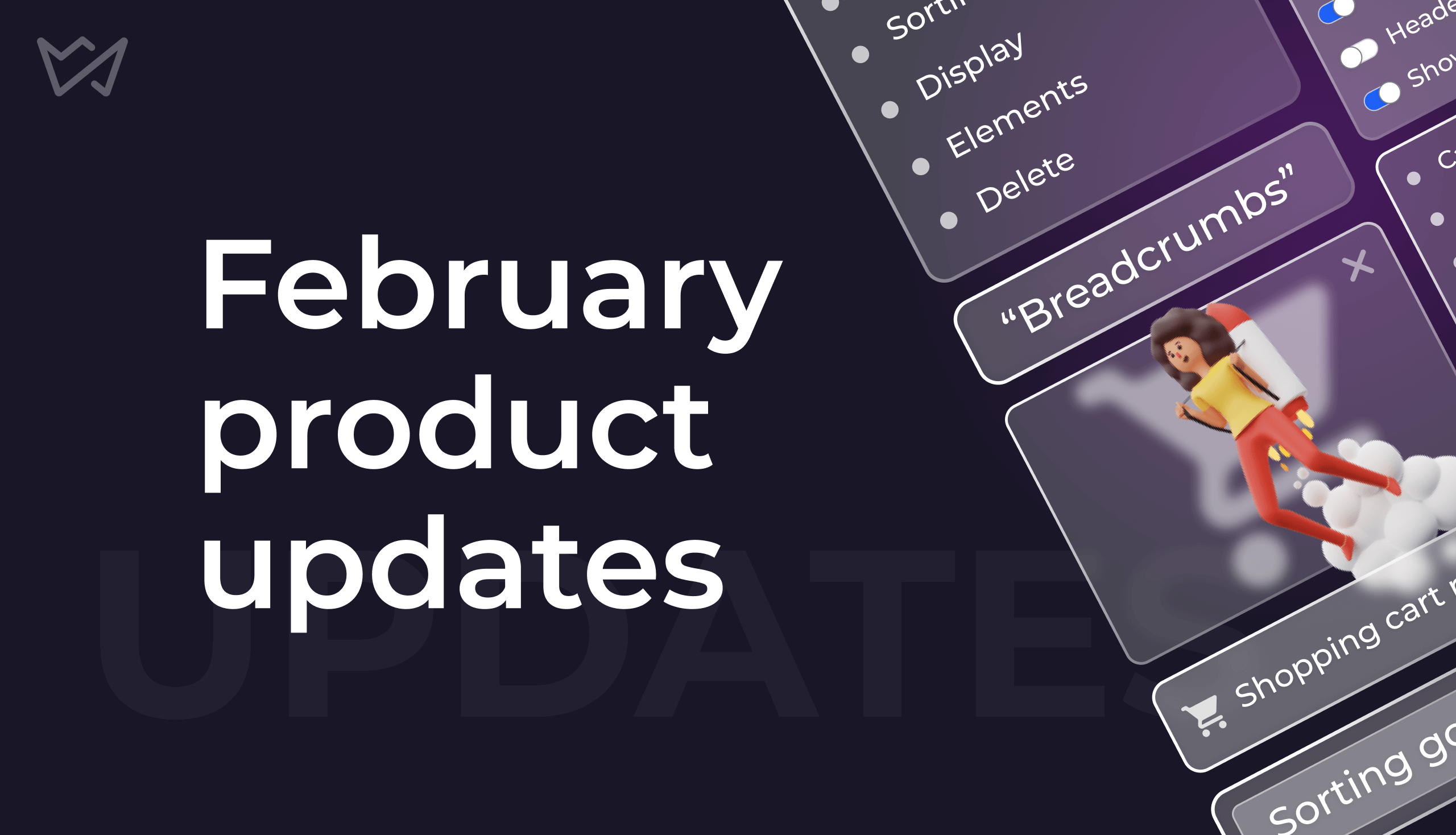 February Product Updates Weblium Blog