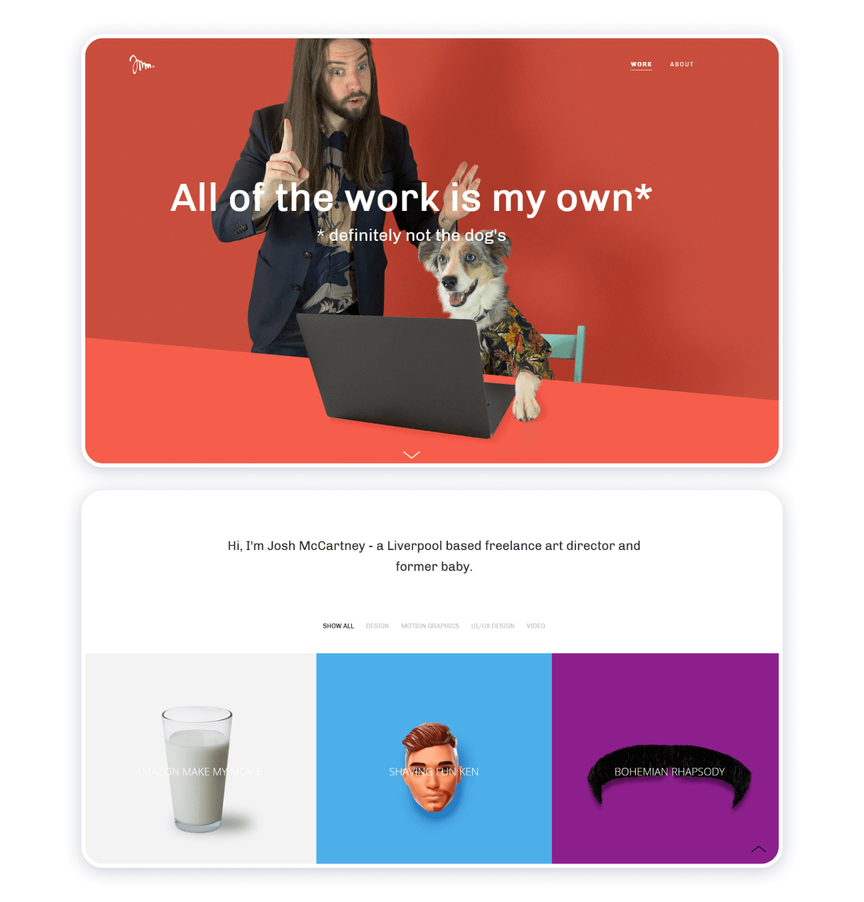 Top 15+ Personal Website Examples for Your Inspiration - Weblium Blog