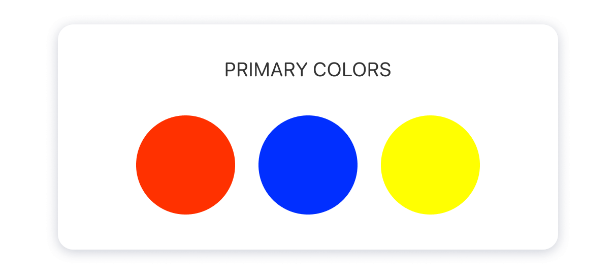 primary colors