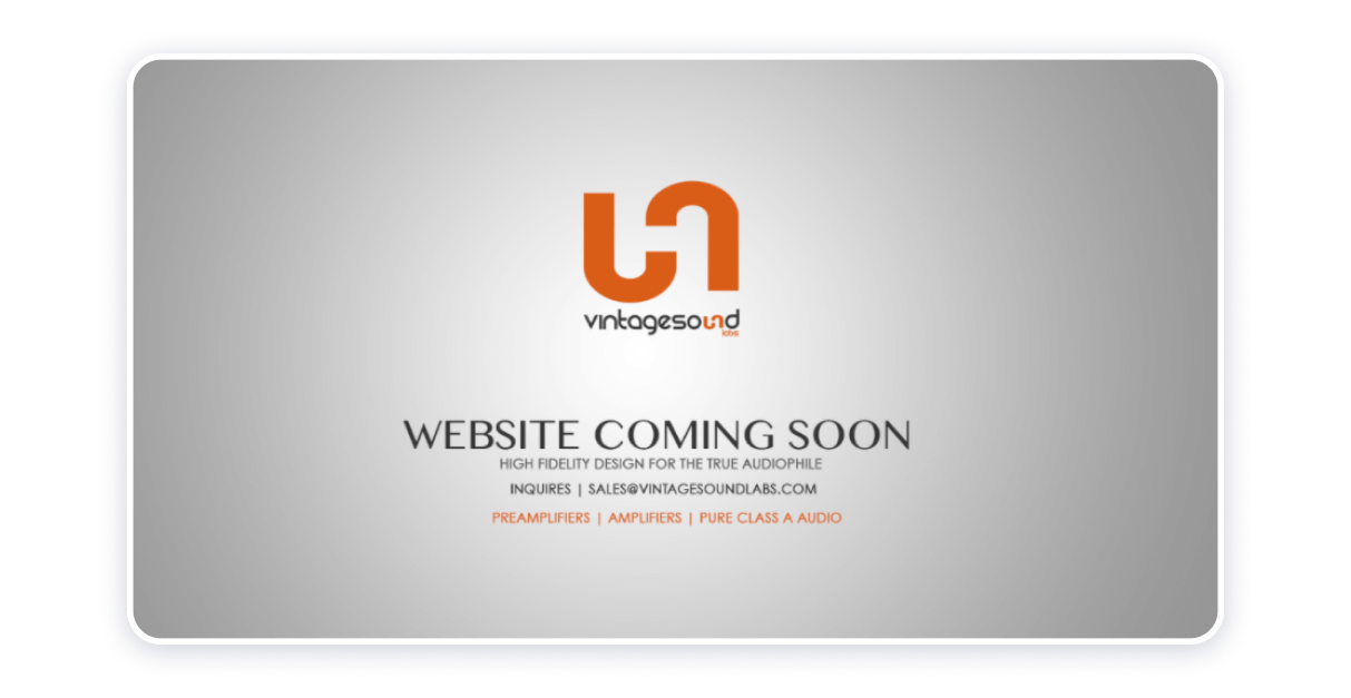 new website coming soon announcement