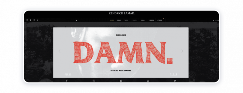 30+ Best Band and Musician Websites: Inspiring Examples - Weblium Blog