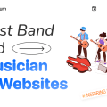Best Band and Musician Website Examples