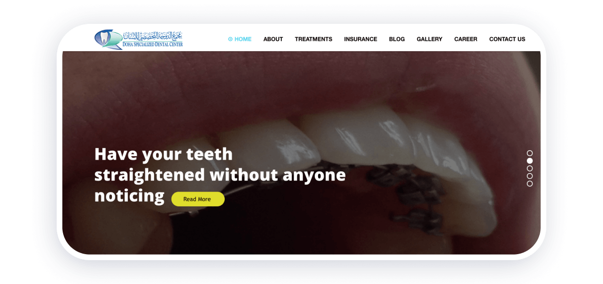 best dentist websites design