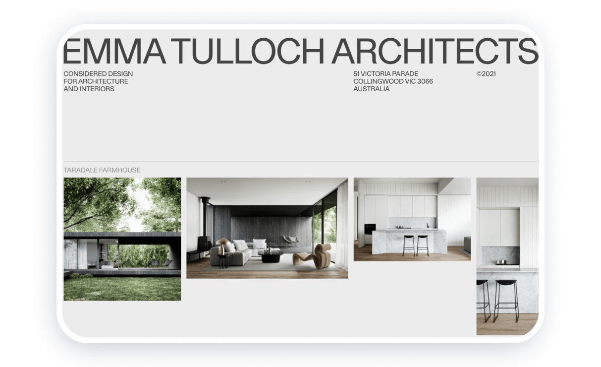 13 Best Architecture Portfolio Websites For Your Inspiration Weblium Blog