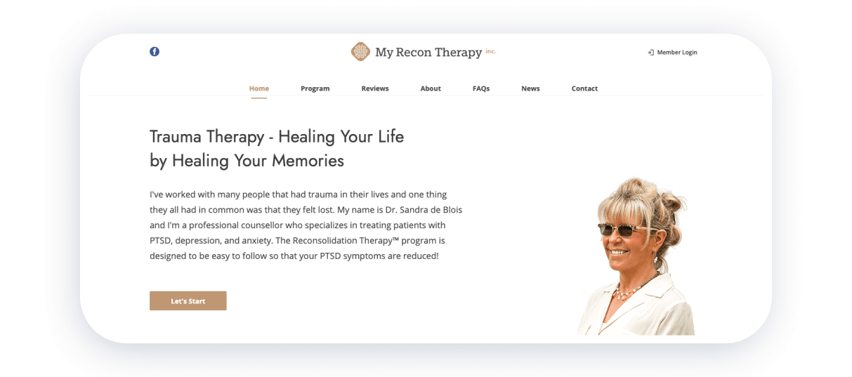 best website builder for therapists