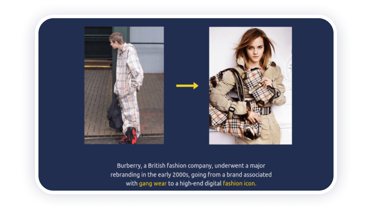 rebranding your business burberry