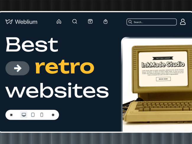 10 Best Retro Websites: Vintage Websites Design