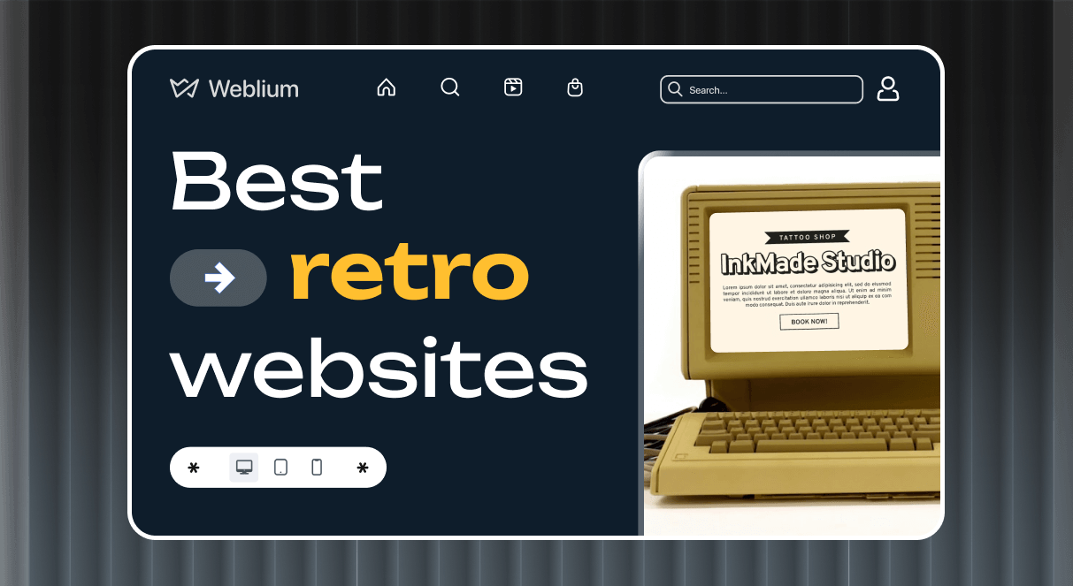 10 Best Retro Websites: Vintage Websites Design