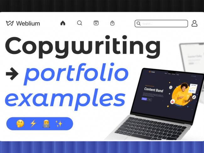Copywriter Portfolio Examples: 10 Best Examples