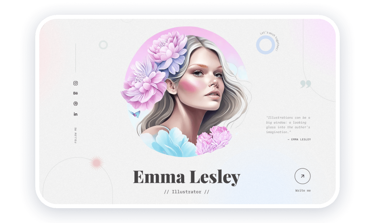 10 Best Artist site Examples in 2024 lium