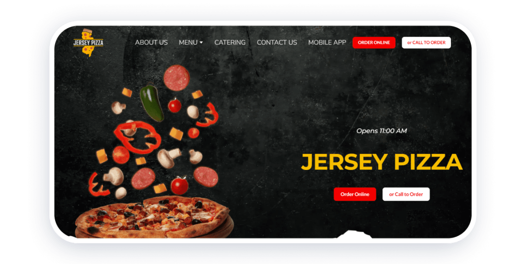 Best Pizza Websites to Find Inspiration in 2024 - Weblium Blog