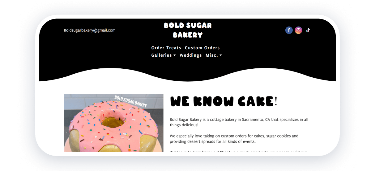 bold sugar bakery best bakery websites