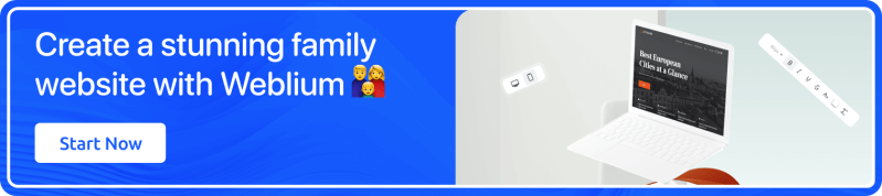 Create a family website