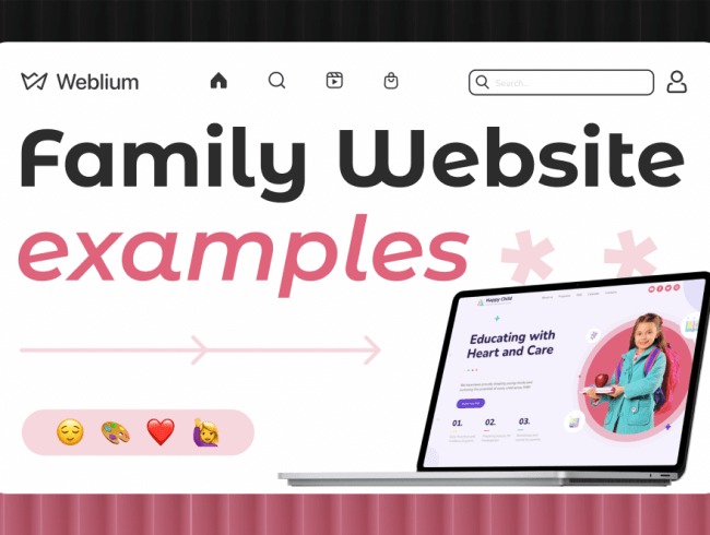 The Best 15 Family Website Examples to Follow in 2025