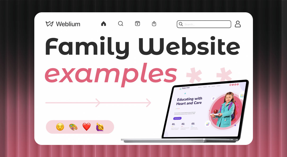 The Best 15 Family Website Examples to Follow in 2024