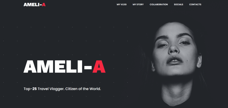 amelia best portfolio websites