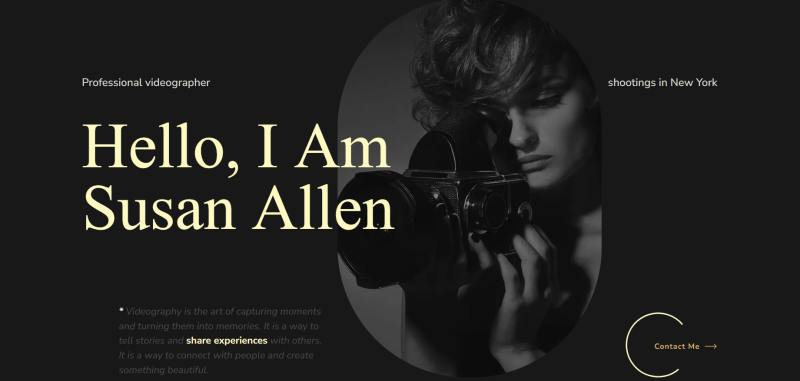 Susan allen the best portfolio websites