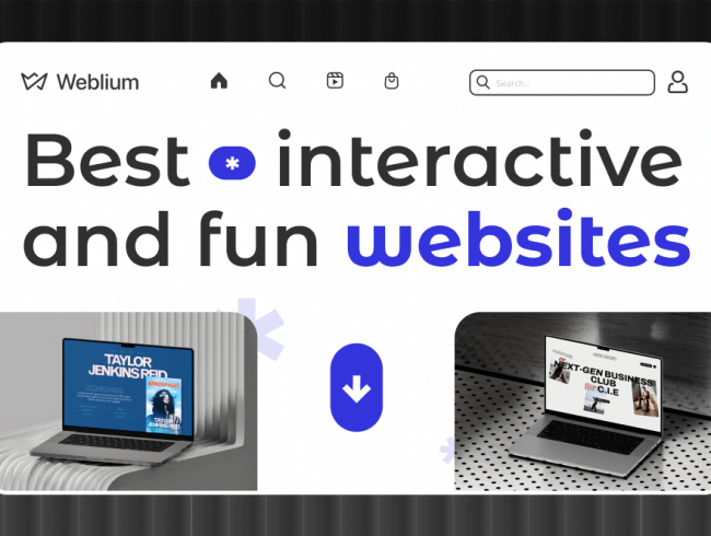 20+ Best Interactive and Fun Website Examples in 2025