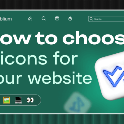 How Do You Choose Icons For a Website