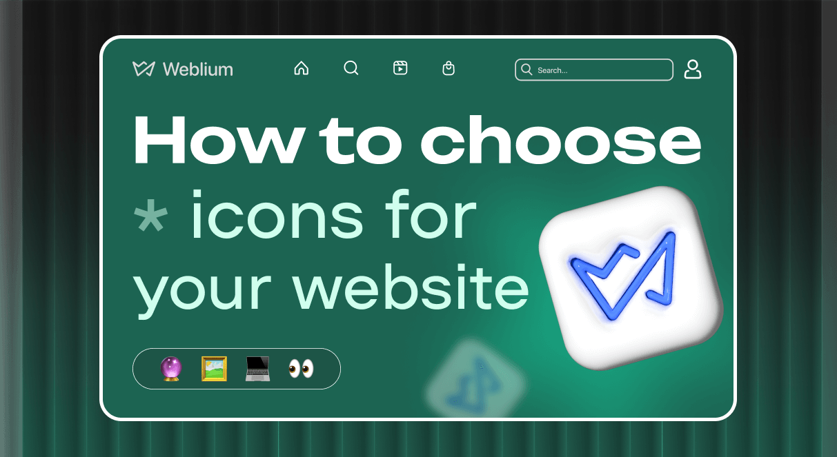 How To Choose Icons For a Website