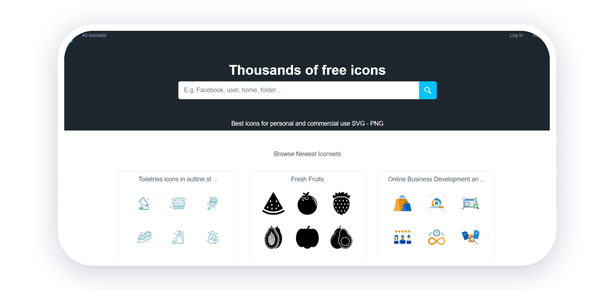 icons-icons the best icons websites