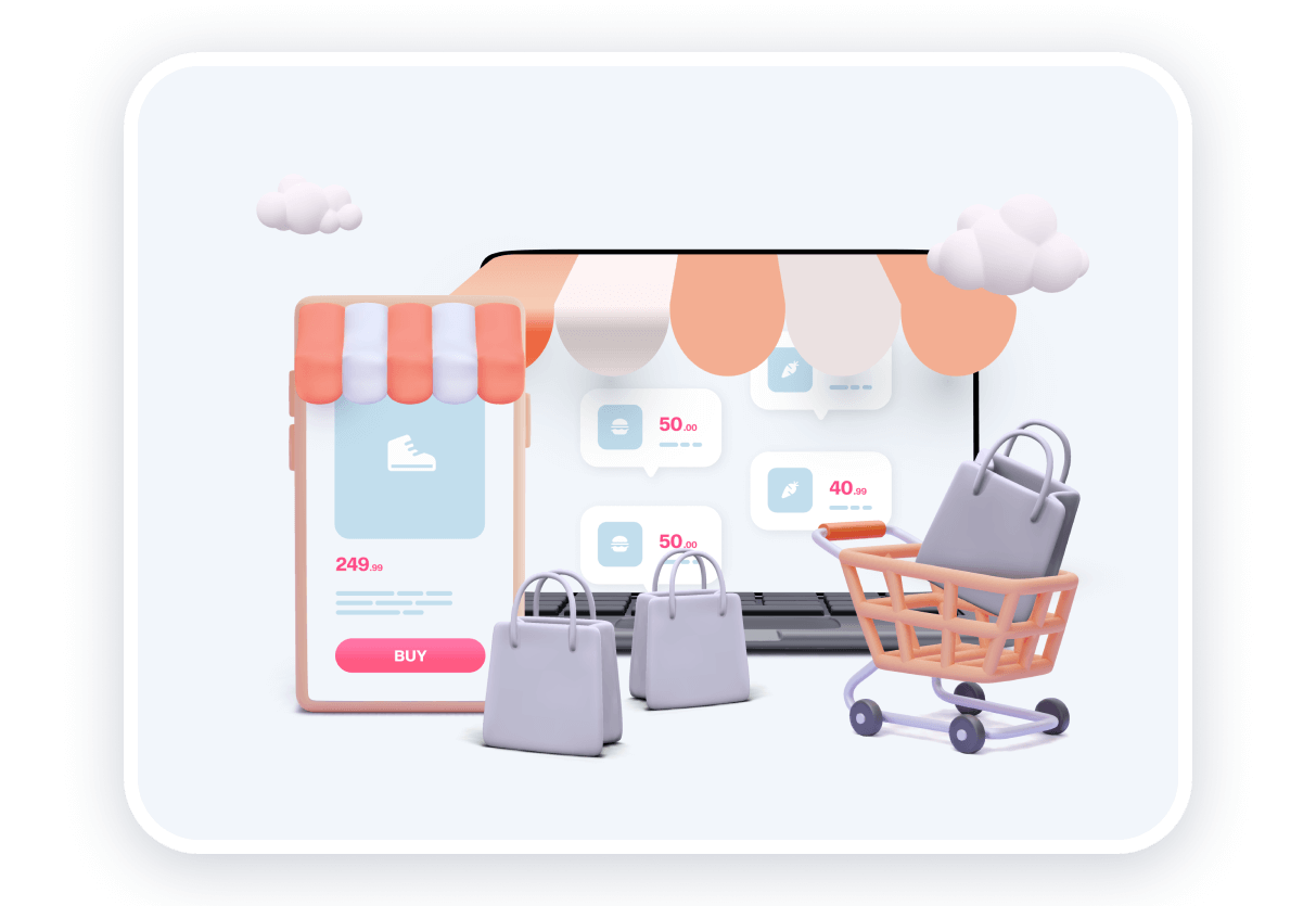 ecommerce website with mobile app