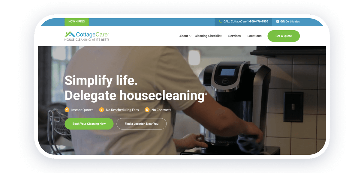 cottage care best cleaning websites