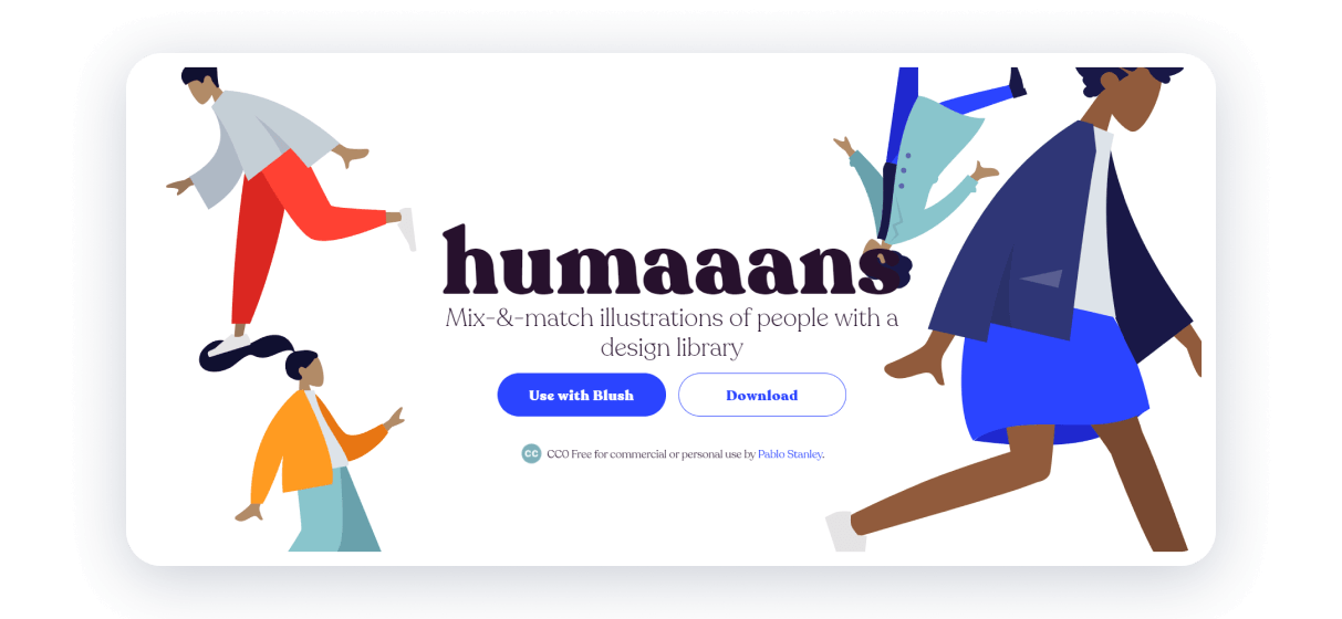 Humaaans the best illustration websites