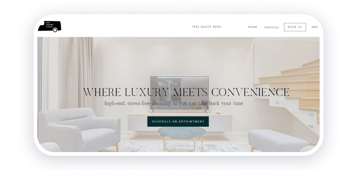 luxury clean best cleaning websites